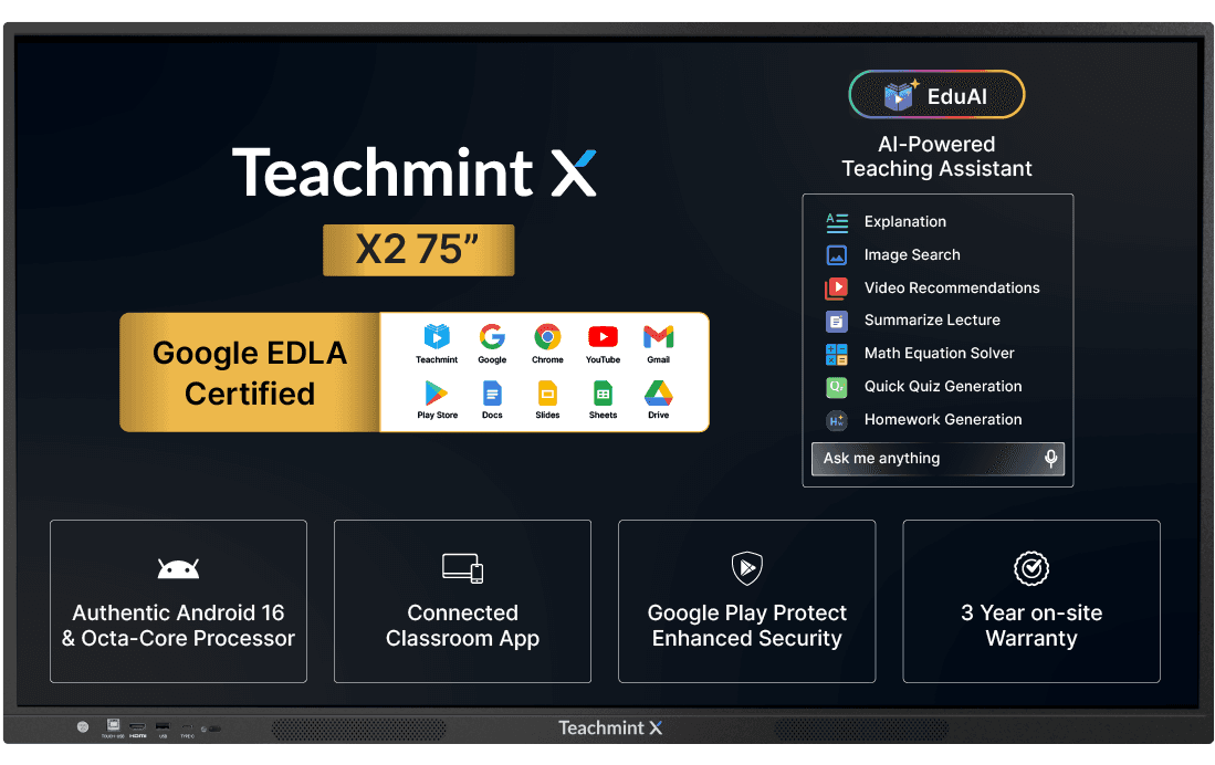 Teachmint X2 Star 75″ product image